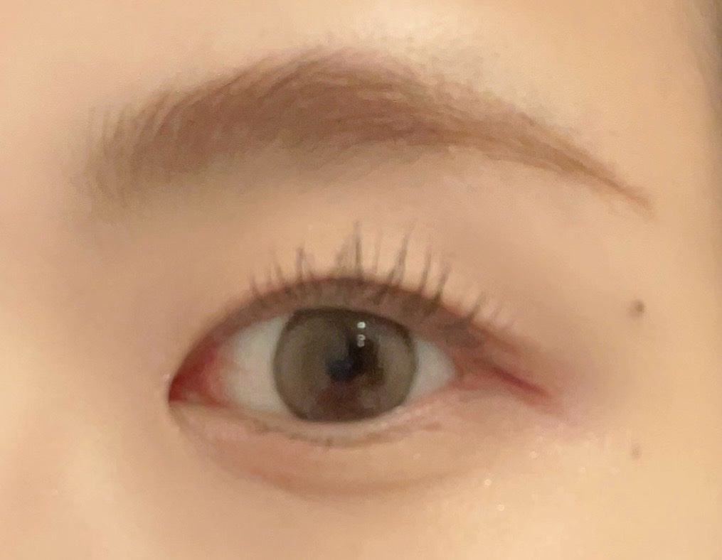 MD インスパイアロングラッシュ カーリングマスカラ/mude./マスカラを使ったクチコミ（3枚目）