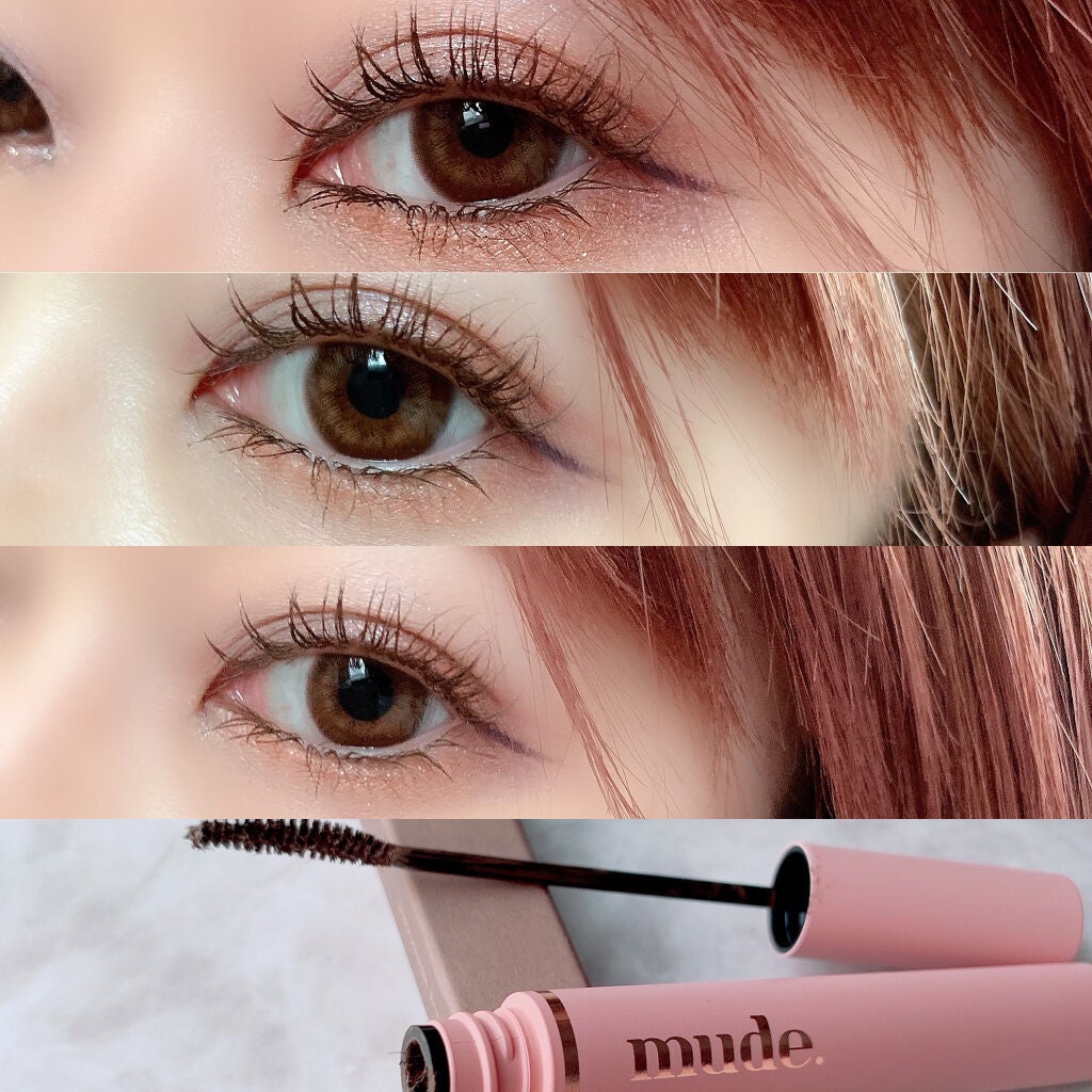 MD インスパイアロングラッシュ カーリングマスカラ/mude/マスカラを使ったクチコミ(3枚目)