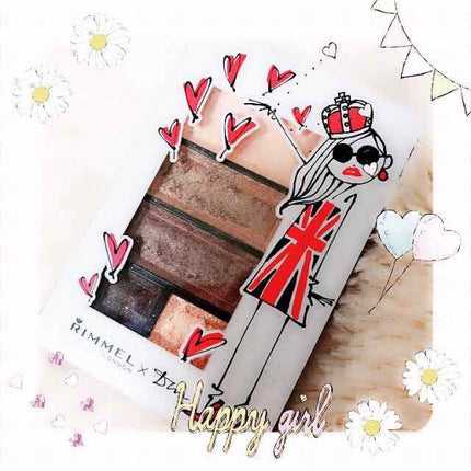 ショコラスウィート アイズ/リンメル ロンドン/アイシャドウパレットを使ったクチコミ(2枚目)