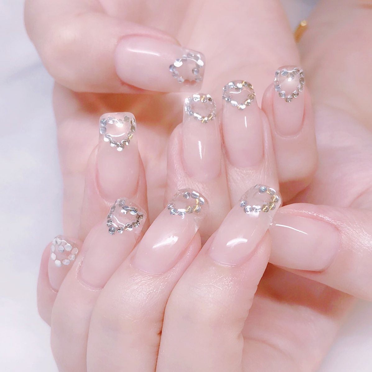 なかやまちえこ on LIPS 「ハートのネイル💅♡⠀⠀#nail#nails#nailart#..」(6枚目)