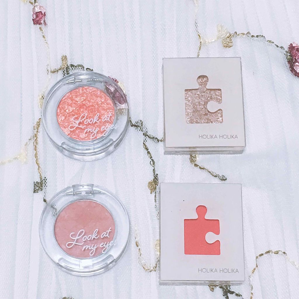 ピースマッチングシャドウ/HOLIKA HOLIKA/単色アイシャドウを使ったクチコミ（1枚目）