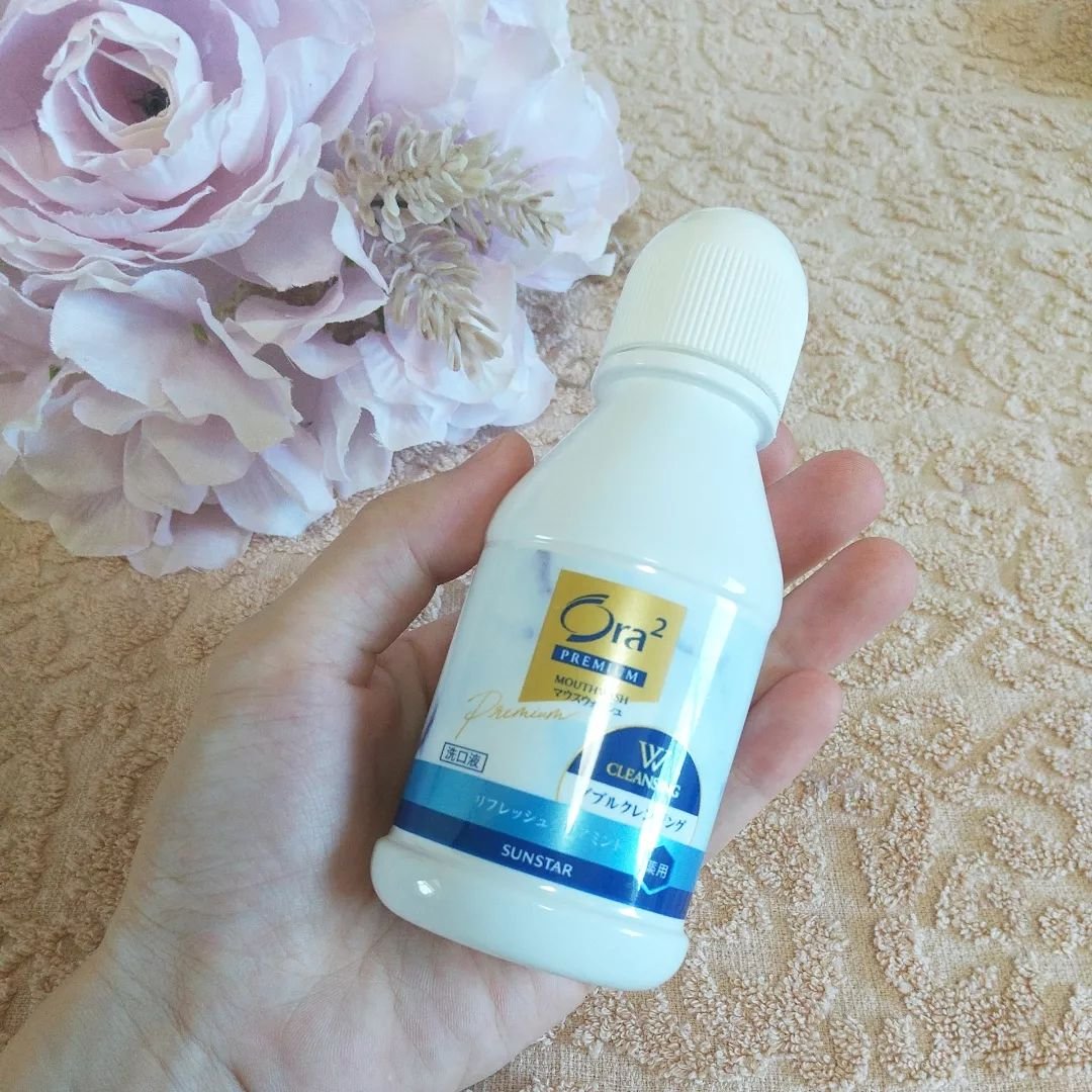 オーラツープレミアム マウスウォッシュ ダブルクレンジング リフレッシュクリアミント/オーラツー/マウスウォッシュ・スプレーを使ったクチコミ（2枚目）
