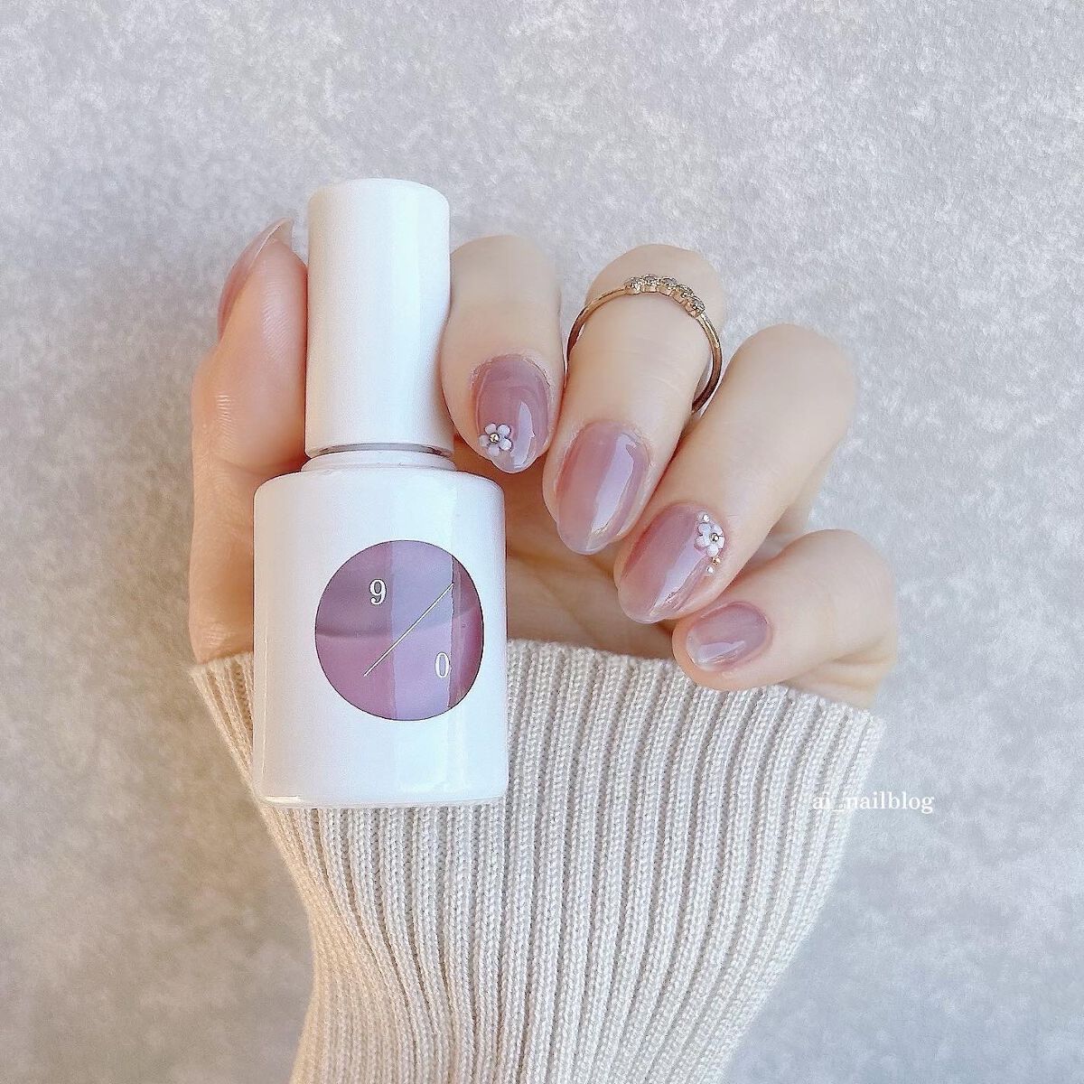 ネイルファンデーション/パラドゥ/マニキュアを使ったクチコミ(4枚目)