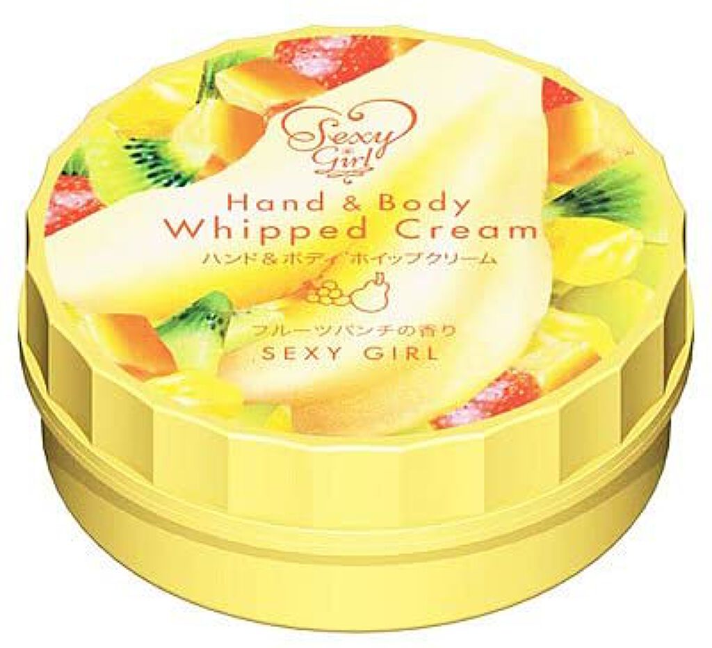 セクシーガール ハンド＆ボディ ホイップクリーム フルーツパンチ