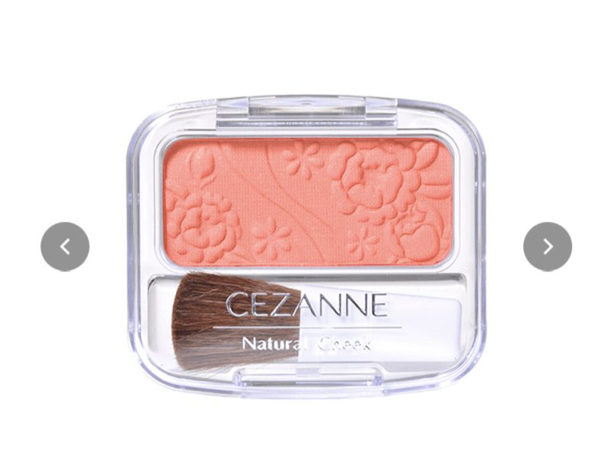 ナチュラル チークN/CEZANNE/パウダーチークを使ったクチコミ(2枚目)