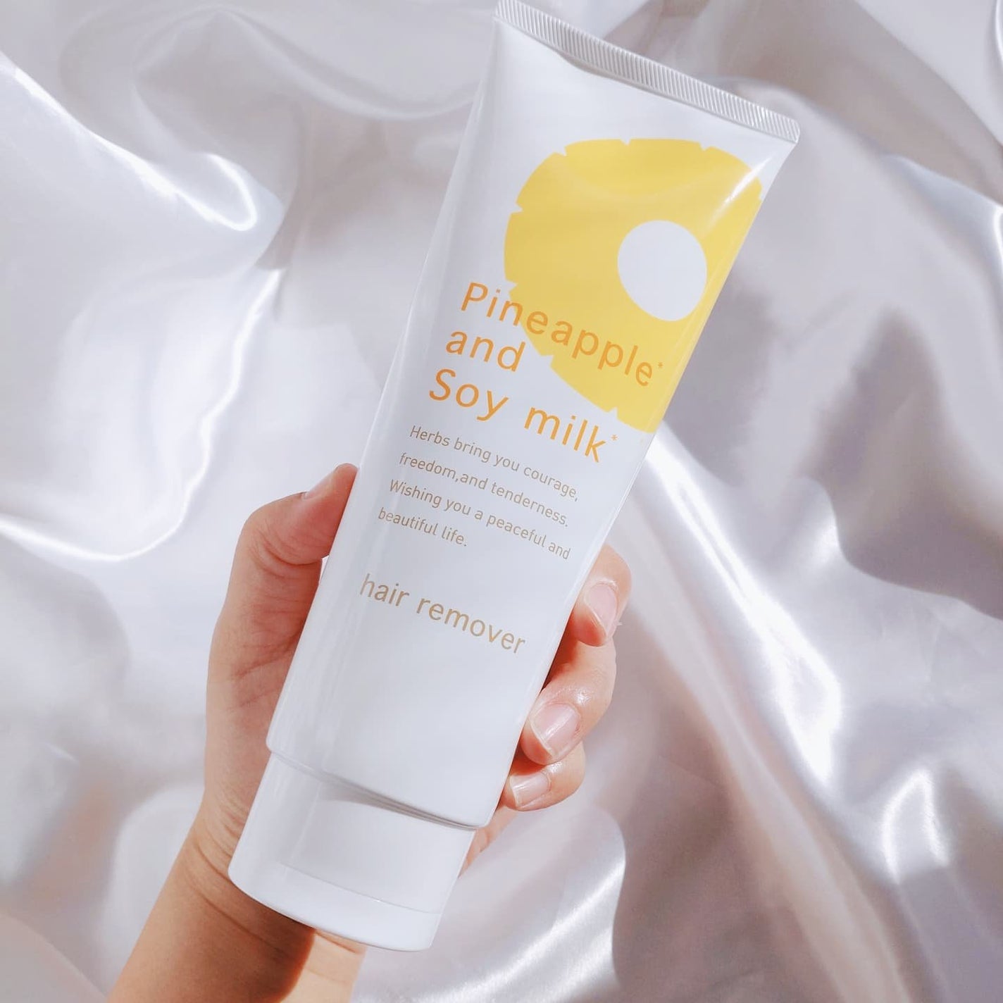 パイナップル豆乳除毛クリーム/鈴木ハーブ研究所/除毛クリームを使ったクチコミ(2枚目)