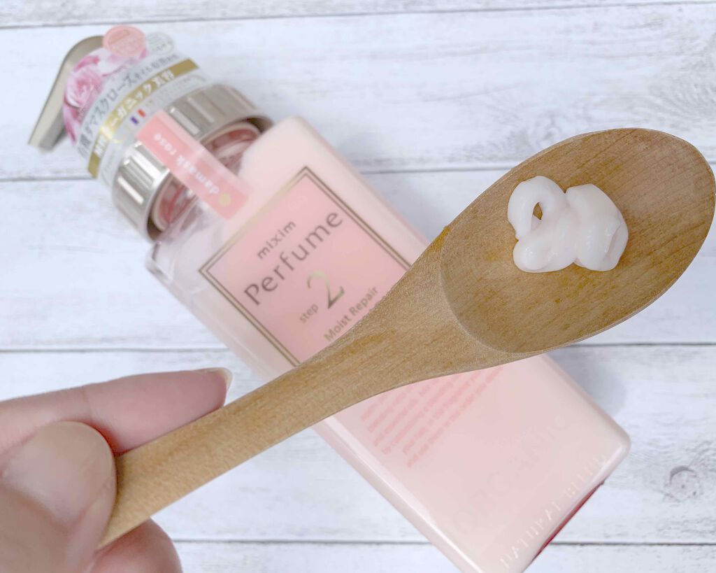 モイストリペア ヘアトリートメント/mixim Perfume/シャンプー・コンディショナーを使ったクチコミ（3枚目）