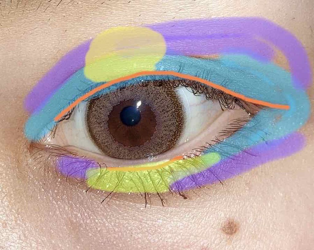 モダンアイシャドウ イタルプリズム/MISSHA/単色アイシャドウを使ったクチコミ（2枚目）