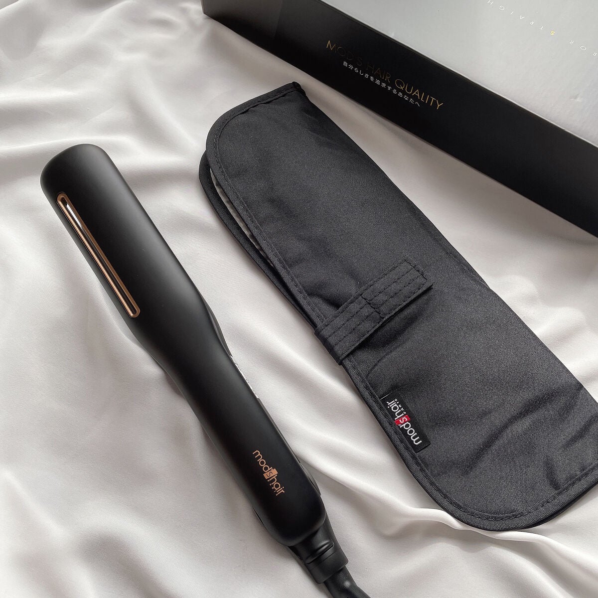 プリヴィレージュ シルクミラーストレート MHS-2410/mod's hair/ストレートアイロンを使ったクチコミ(10枚目)