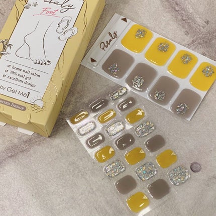 ジェルミーペタリー フット /ジェルミーワン/ネイルシールを使ったクチコミ(2枚目)