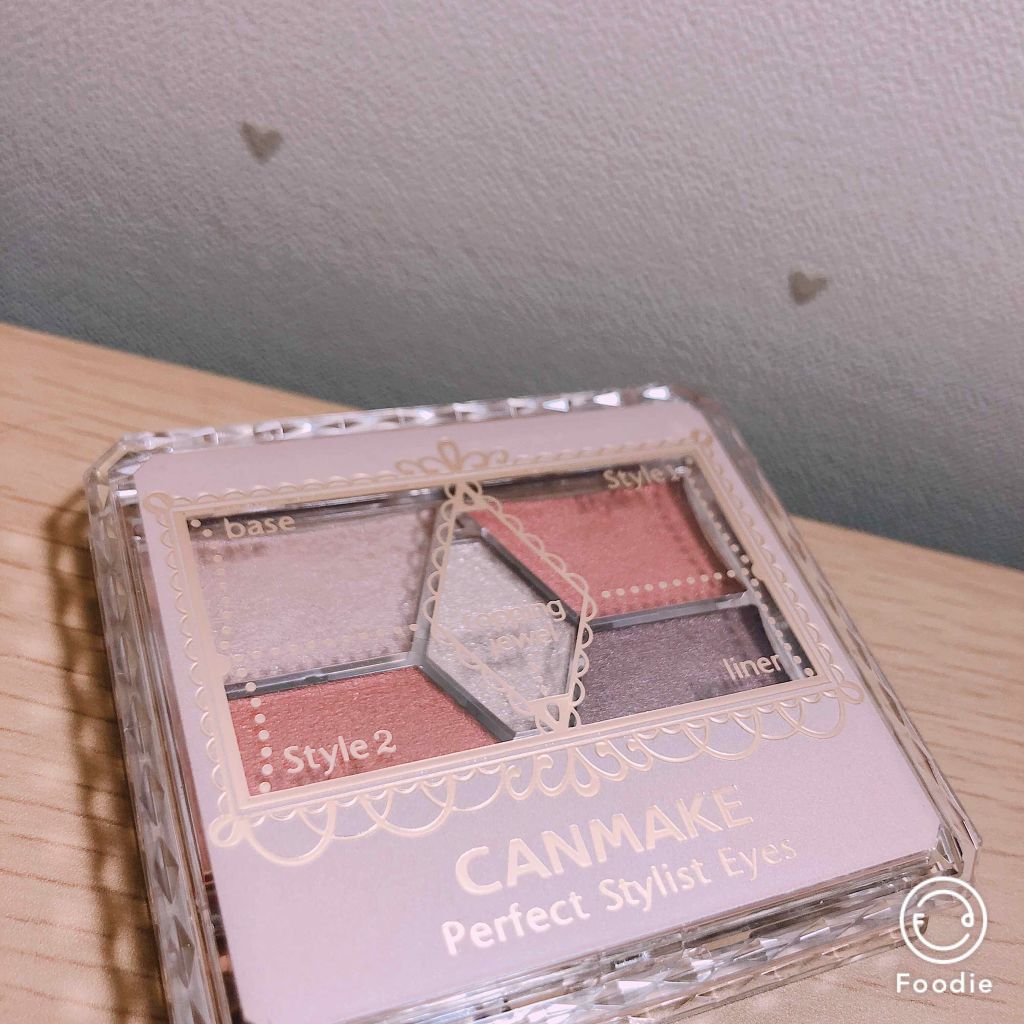【旧品】パーフェクトスタイリストアイズ/キャンメイク/アイシャドウパレットを使ったクチコミ(2枚目)