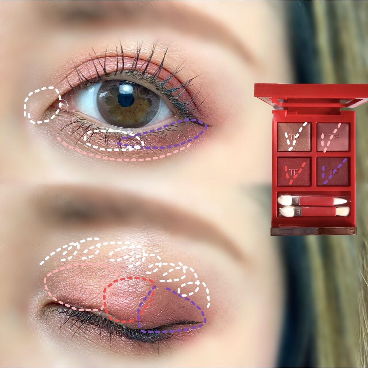 アイ カラー クォード/TOM FORD BEAUTY/アイシャドウパレットを使ったクチコミ(3枚目)