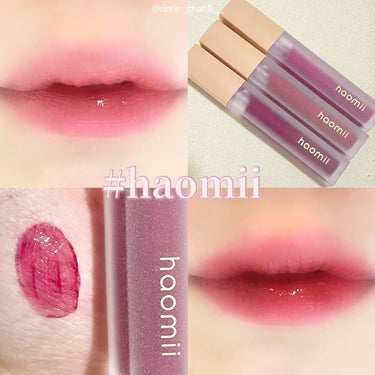 Melty flower lip tint 103 スパークルルビー/haomii/口紅を使ったクチコミ（1枚目）