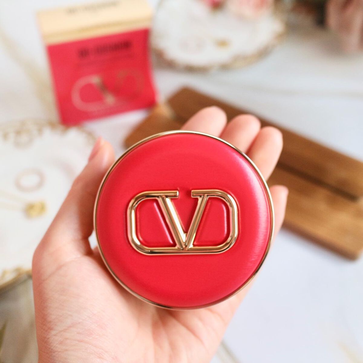 GO クッション/ヴァレンティノ ビューティ/クッションファンデーションを使ったクチコミ(1枚目)