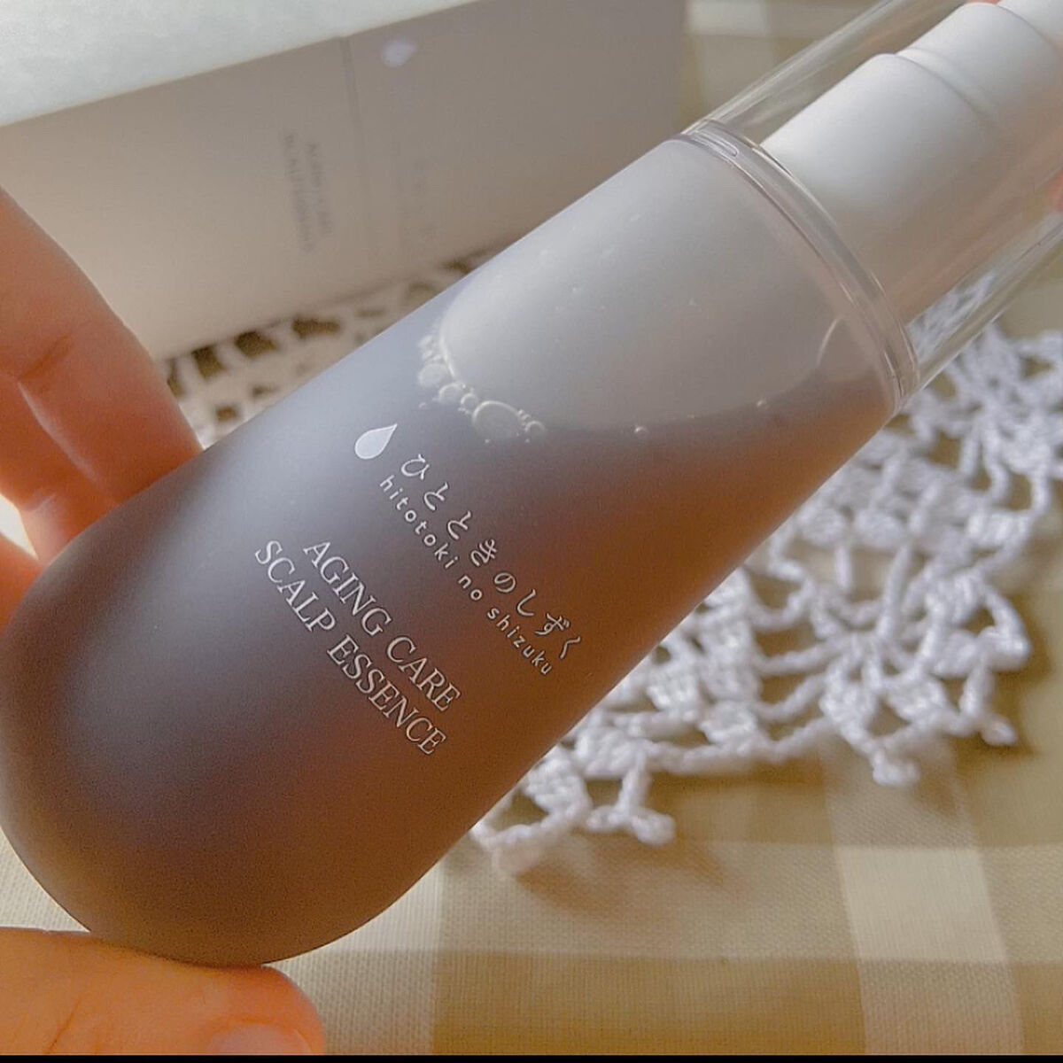 ひとときのしずくスカルプエッセンス/ひとときのしずく/頭皮ローションを使ったクチコミ（1枚目）