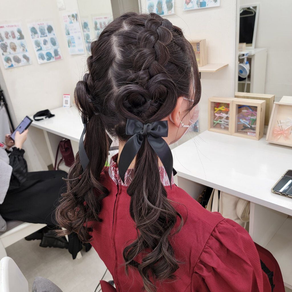 ヘアメイクみどり【YouTube】 on LIPS 「イベントヘアセット❤️池袋Tiara✨担当みどりホットペッパー..」(3枚目)