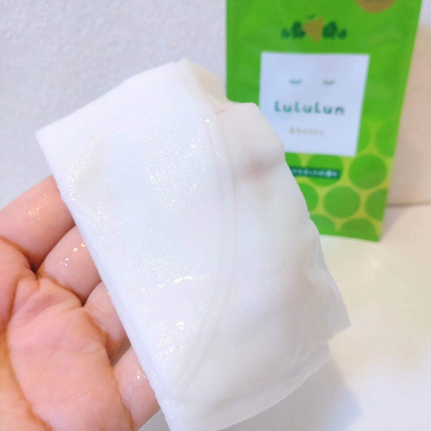 長野・山梨ルルルン(シャインマスカットの香り)/ルルルン/シートマスク・パックを使ったクチコミ(4枚目)