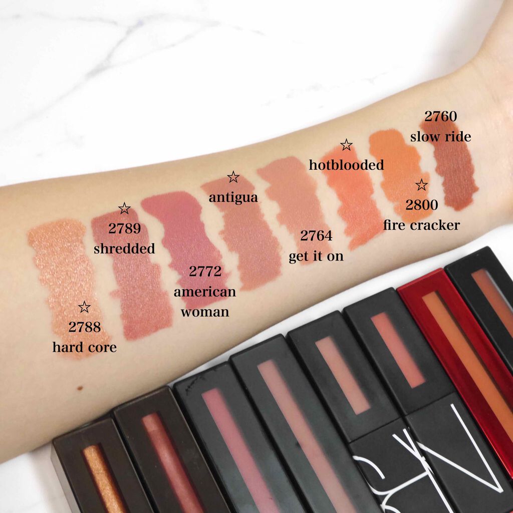 パワーマットリップピグメント/NARS/口紅を使ったクチコミ(2枚目)