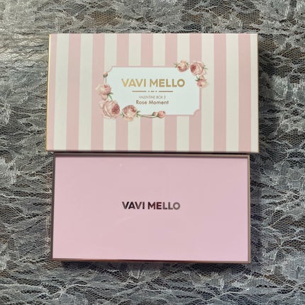 バレンタインボックス3ローズモーメント/VAVI MELLO/アイシャドウパレットを使ったクチコミ(2枚目)