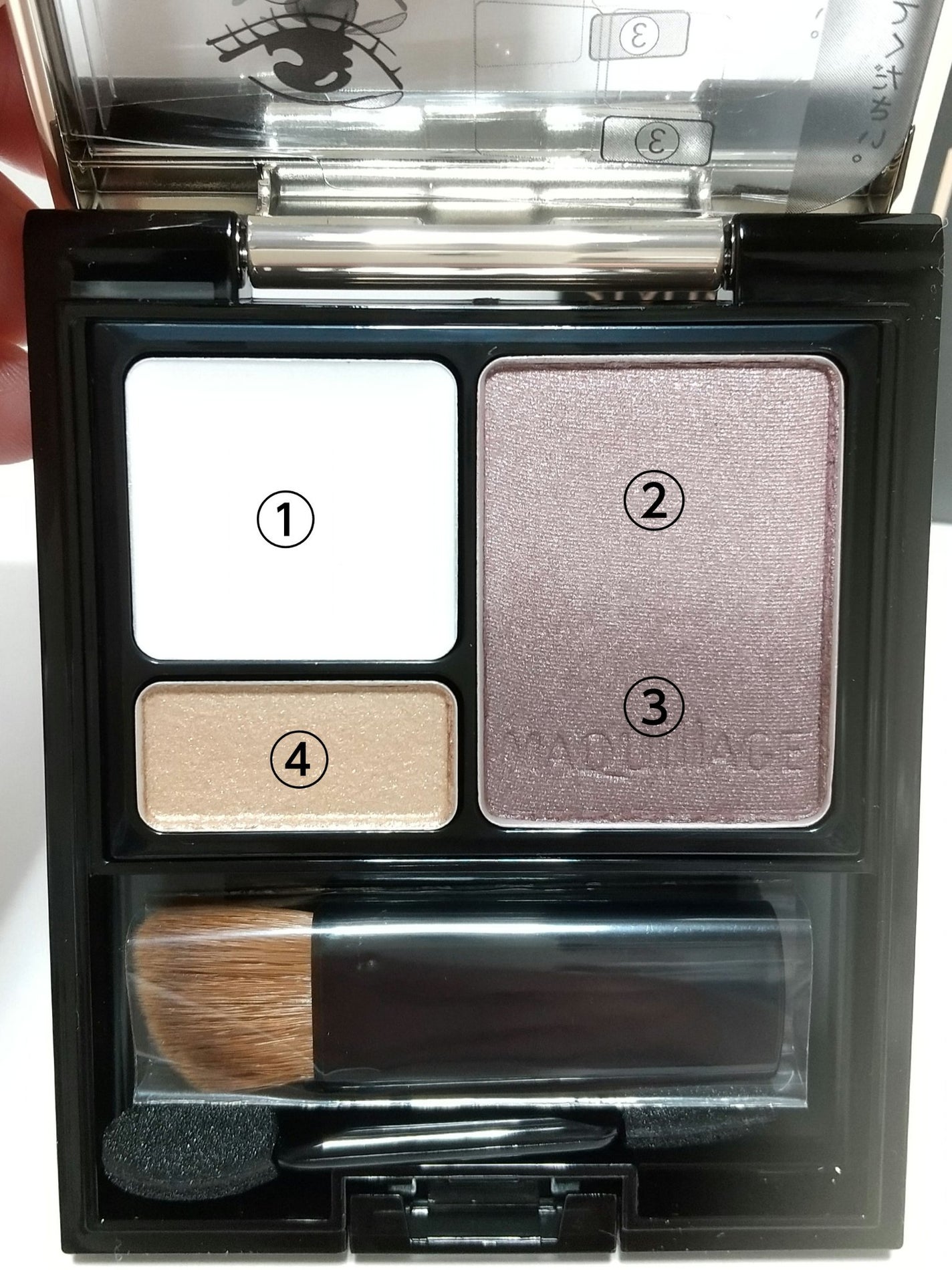 ドラマティックスタイリングアイズS/マキアージュ/アイシャドウパレットを使ったクチコミ(3枚目)