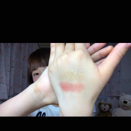 フィットジェルグリッター/KATE/ジェル・クリームアイシャドウを使ったクチコミ(2枚目)