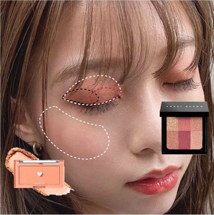 ブライトニング ブリック/BOBBI BROWN/パウダーチークを使ったクチコミ(2枚目)