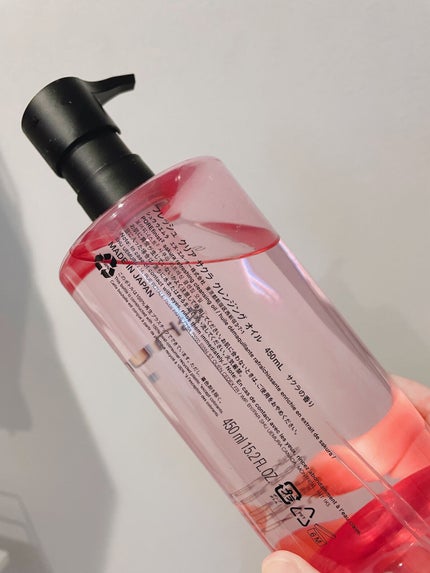 フレッシュ クリア サクラ クレンジング オイル/shu uemura/オイルクレンジングを使ったクチコミ(5枚目)