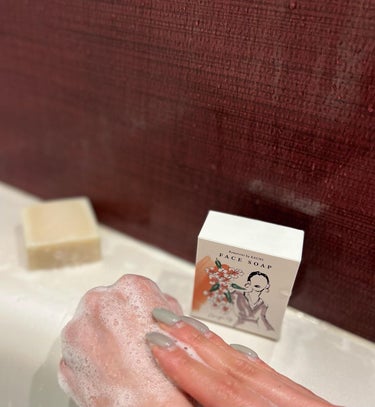 Remercierフェイスソープ/KACHI/洗顔石鹸を使ったクチコミ（3枚目）