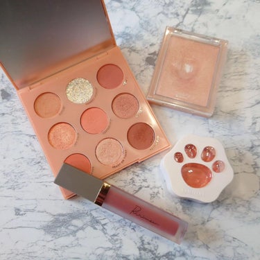 ColourPop Eye Palette-Baby Got Peach のクチコミ「#昨日のメイク⁡
⁡@colourpopcosmetics ⁡
⁡ #colourpopbab.....」（3枚目）