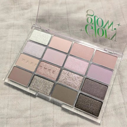 ソフトブラーリングアイパレット/wakemake/アイシャドウパレットを使ったクチコミ(4枚目)