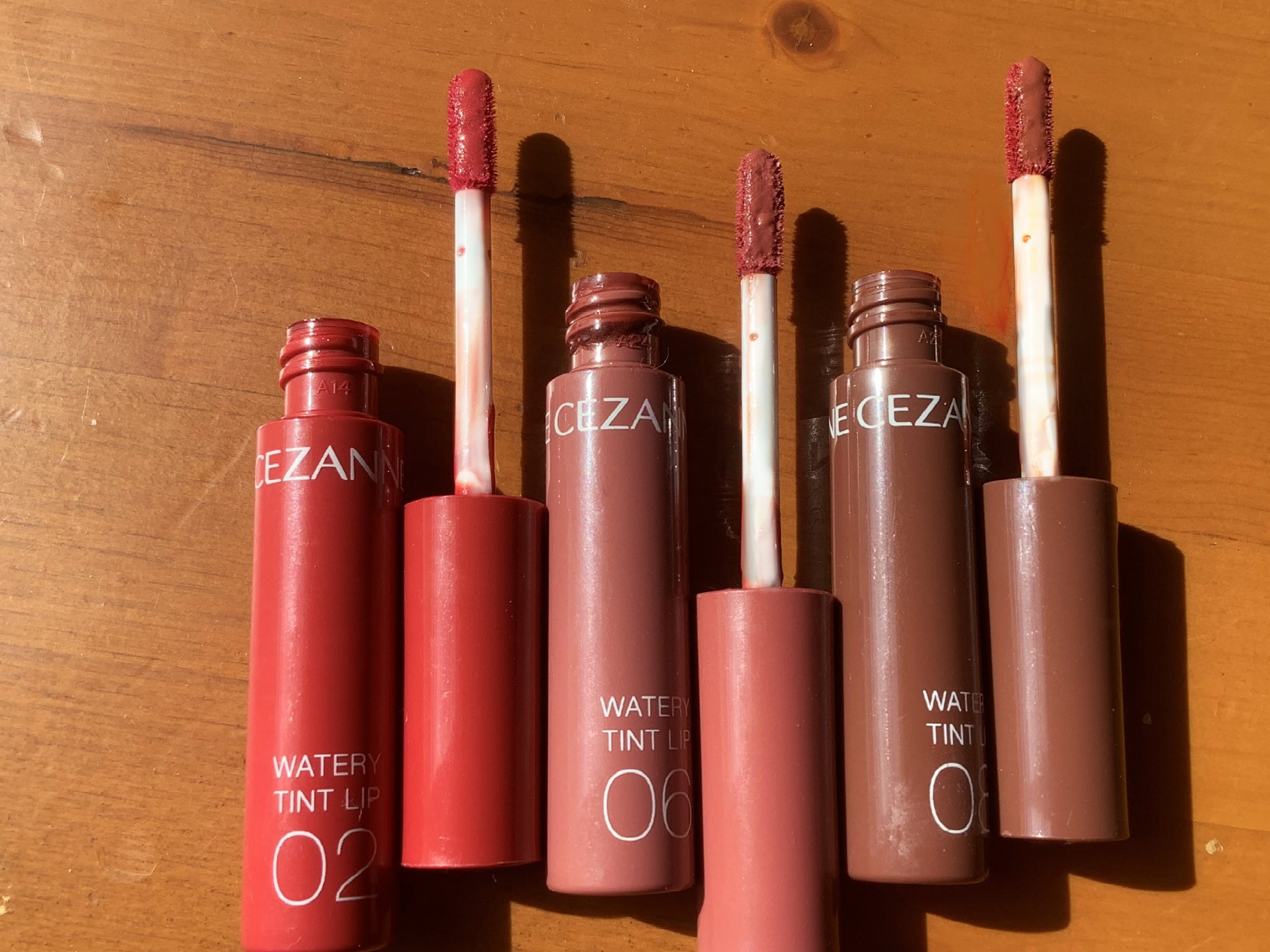 ウォータリーティントリップ/CEZANNE/リップティントを使ったクチコミ（2枚目）