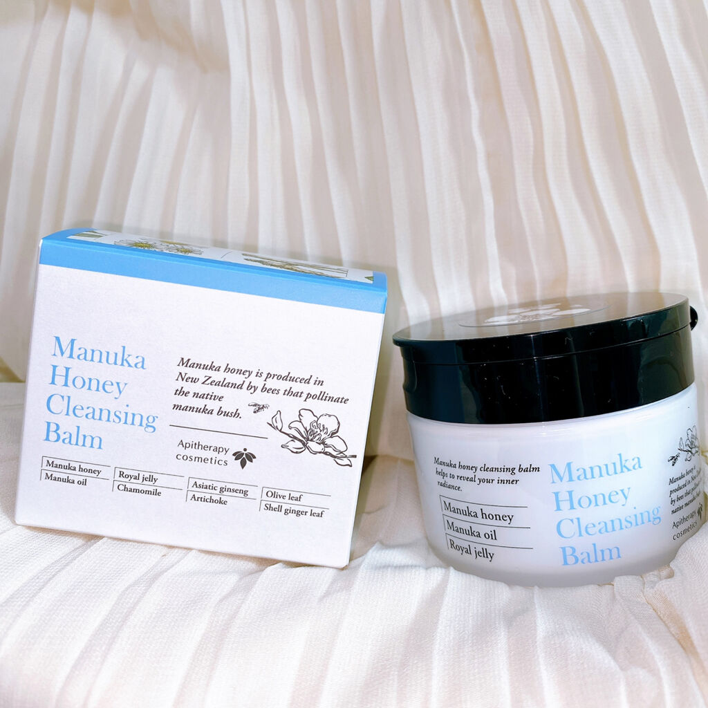 マヌカハニー クレンジングバーム/アピセラピーコスメティクス/クレンジングバームを使ったクチコミ（1枚目）