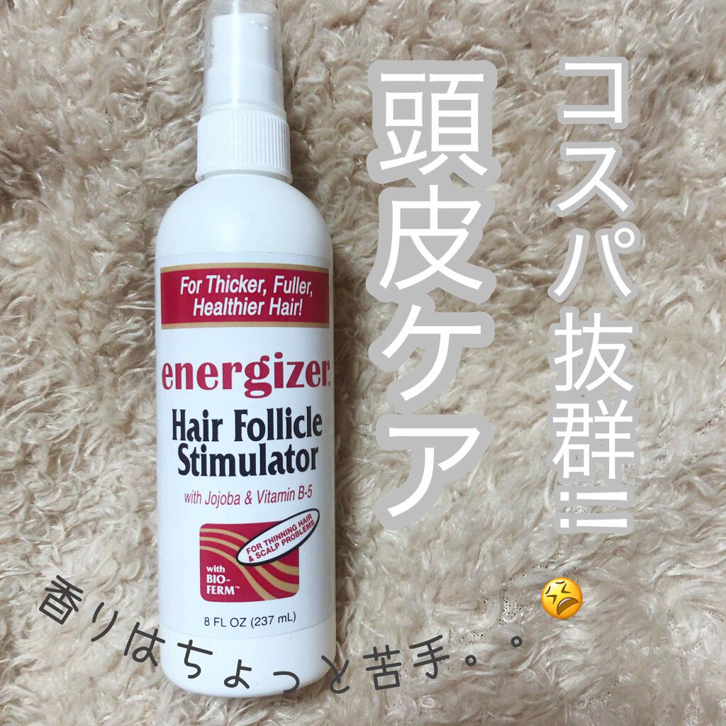 エナジャイザー フォリクル スティミュレーター/HOBE LABS/頭皮ローションを使ったクチコミ（1枚目）