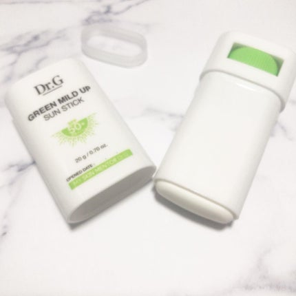 グリーンマイルドサンスティック SPF50+ PA++++/Dr.G/日焼け止めスティックを使ったクチコミ(3枚目)
