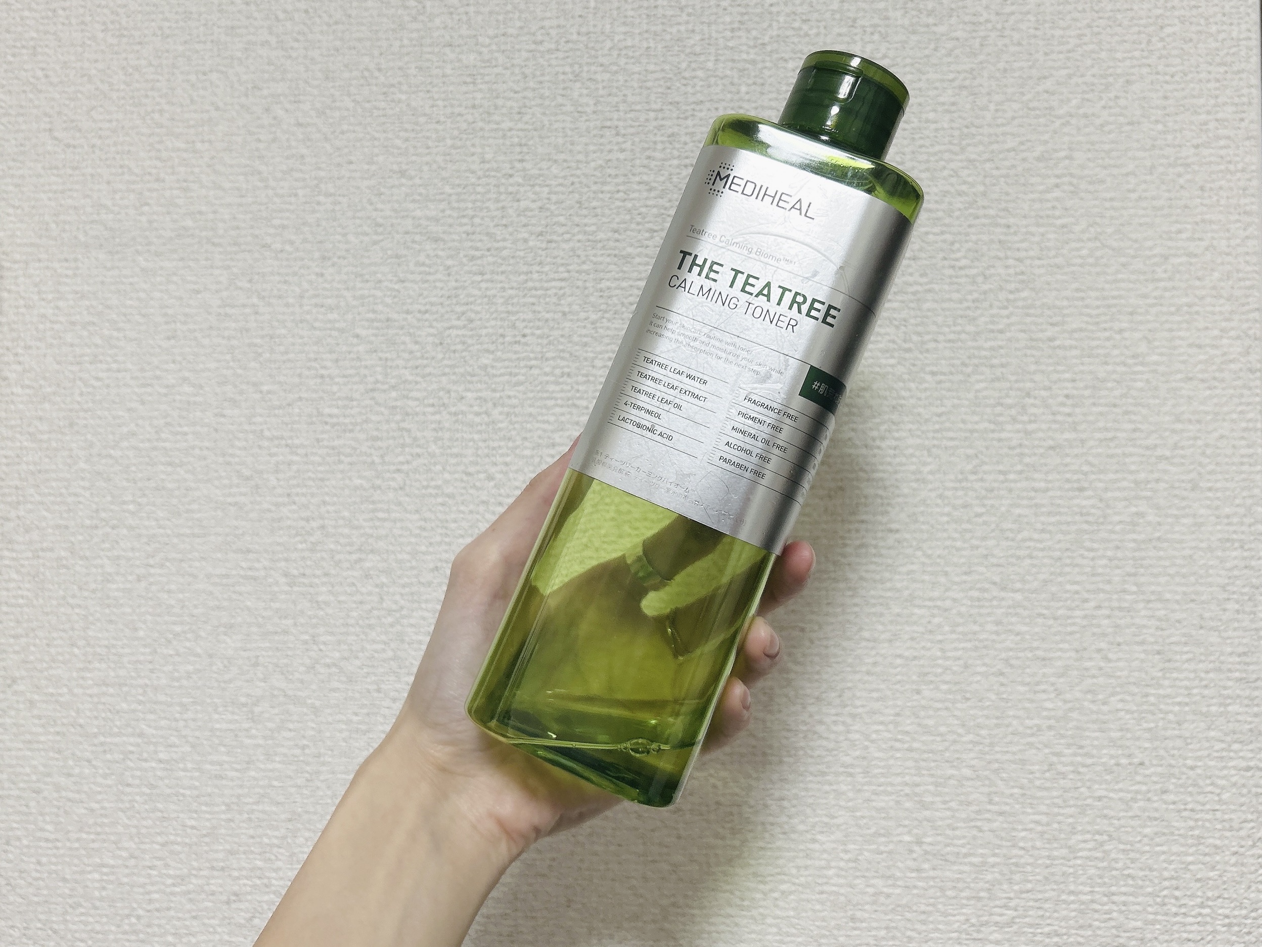 THE ティーツリー カーミング トナー/MEDIHEAL/化粧水を使ったクチコミ（1枚目）
