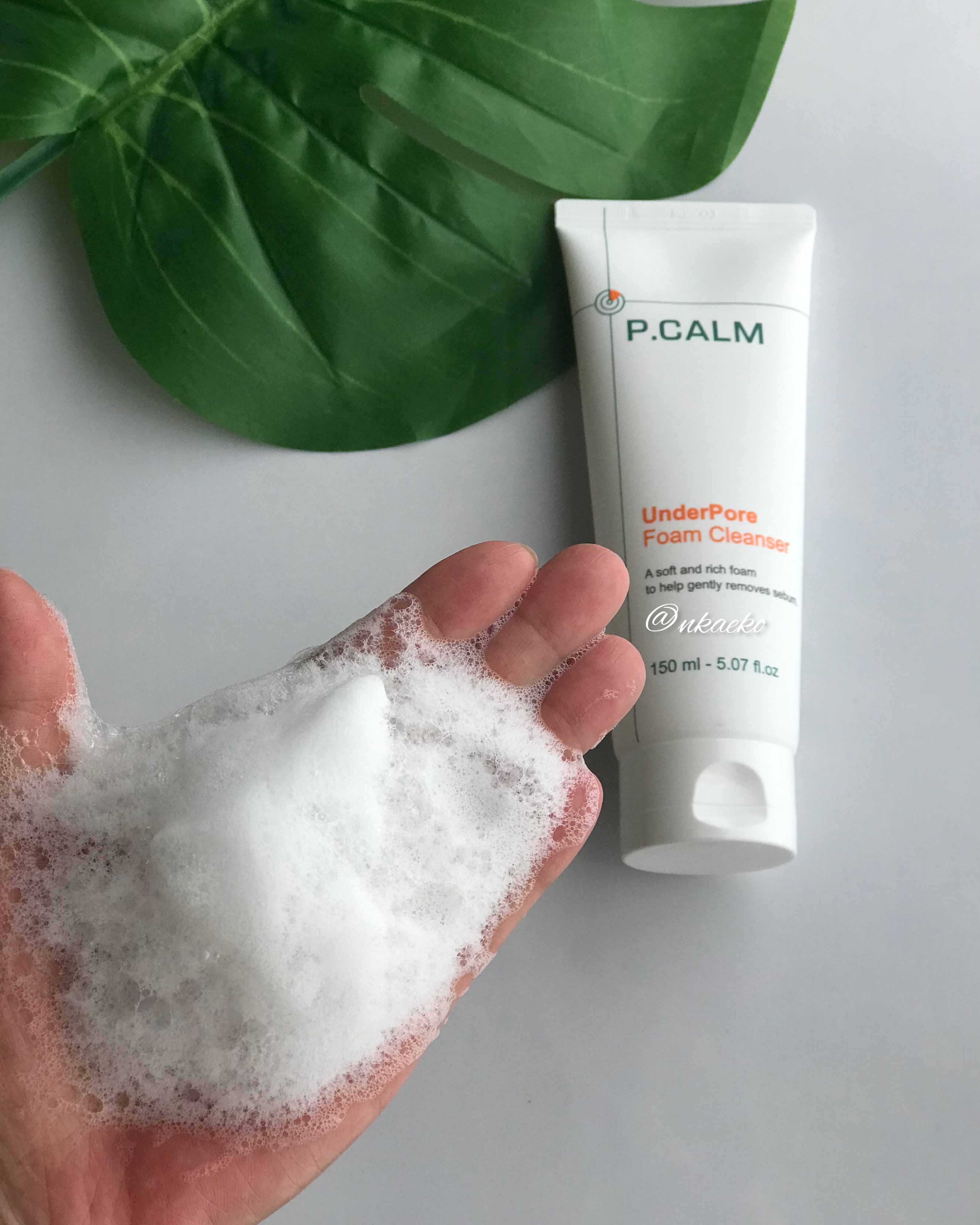 アンダーポアフォームクレンザー/P.CALM/洗顔フォームを使ったクチコミ（3枚目）
