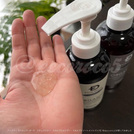 スカルプD ボーテ ナチュラスター スカルプシャンプー/トリートメントパック/アンファー(スカルプD)/シャンプー・コンディショナーを使ったクチコミ(3枚目)