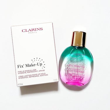 フィックス メイクアップ/CLARINS/ミスト状化粧水を使ったクチコミ（1枚目）