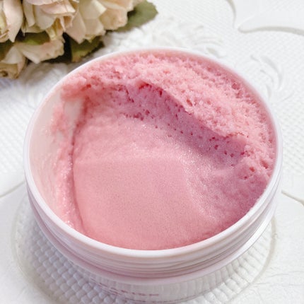 キューミースウィートボムタラソスクラブ ピオニーブーケの香り/AGARISM/ボディスクラブを使ったクチコミ(4枚目)