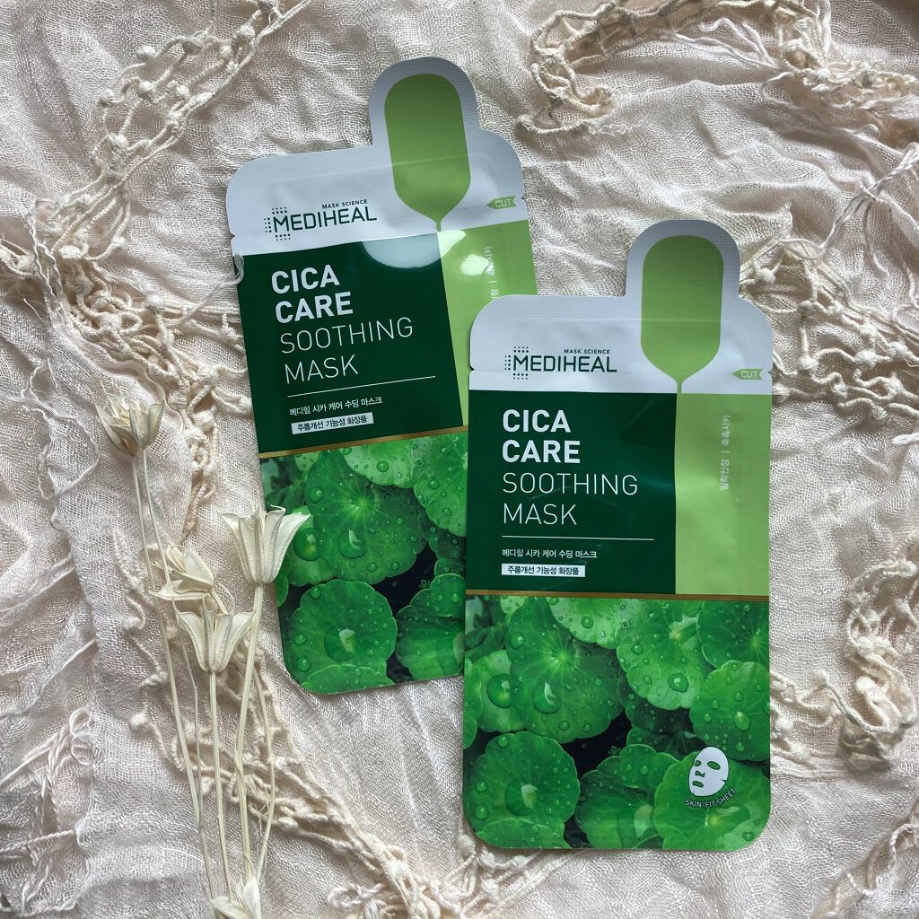  シカ ケア スージング マスク/MEDIHEAL/シートマスク・パックを使ったクチコミ（1枚目）