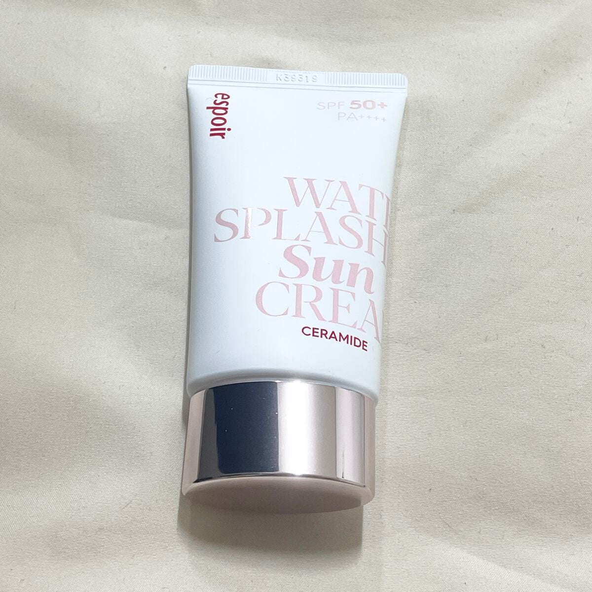 ウォータースプラッシュサンクリーム セラミド/espoir/日焼け止めクリームを使ったクチコミ(1枚目)