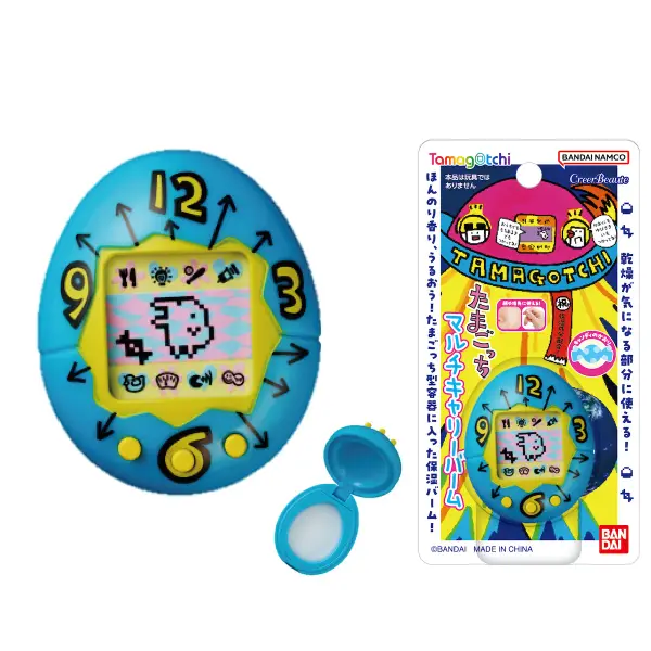 話題のたまごっちコスメからミニチュア容器に入った優しい香りの保湿バームが登場!の画像