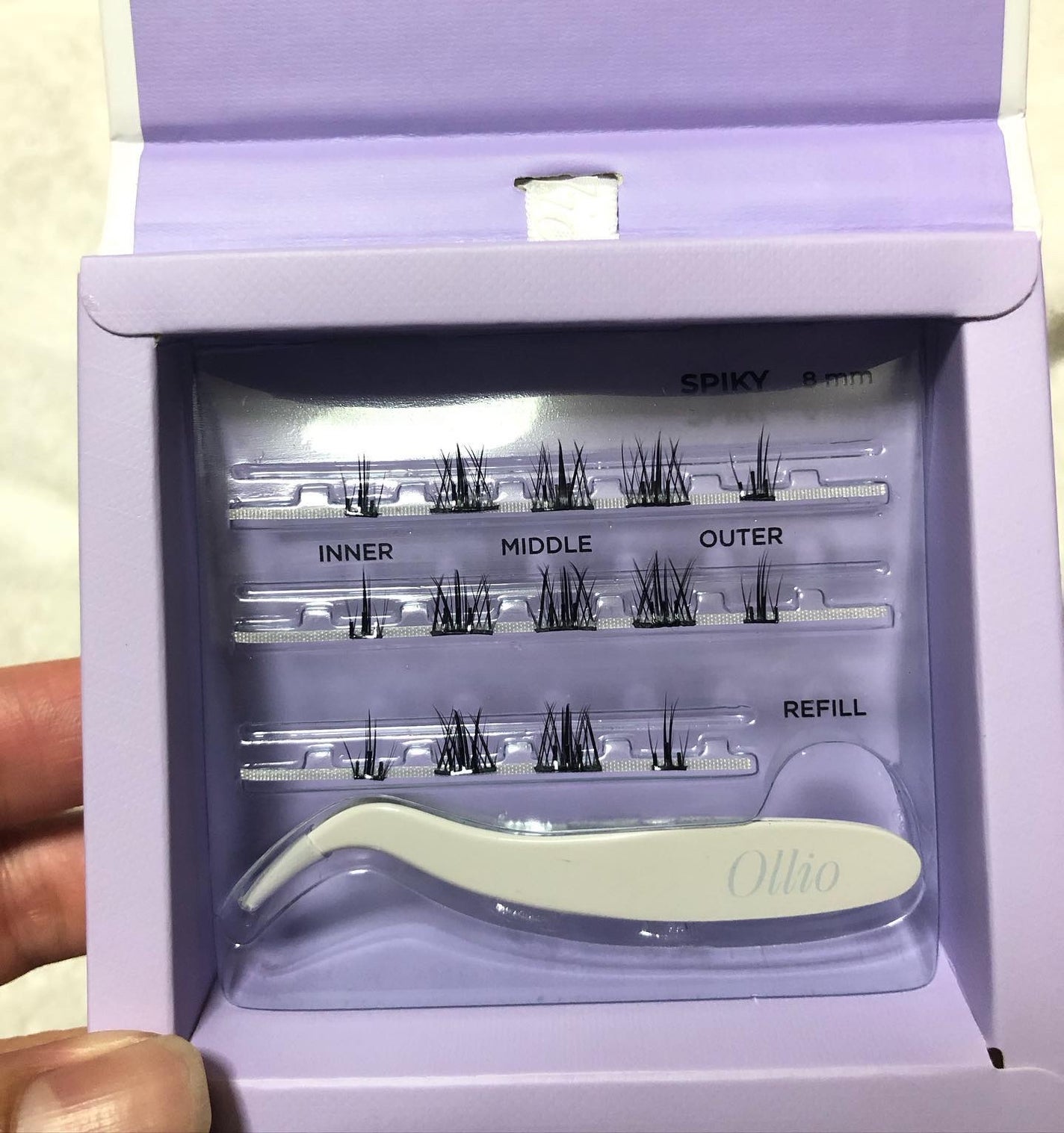 オーリオ初回キット Spiky/ollio/メイクアップキットを使ったクチコミ(2枚目)