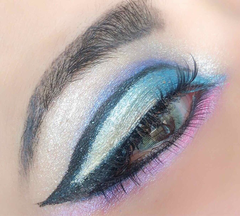 ミッシュブルーミン コラボアイラッシュ/DAISO/つけまつげを使ったクチコミ（1枚目）