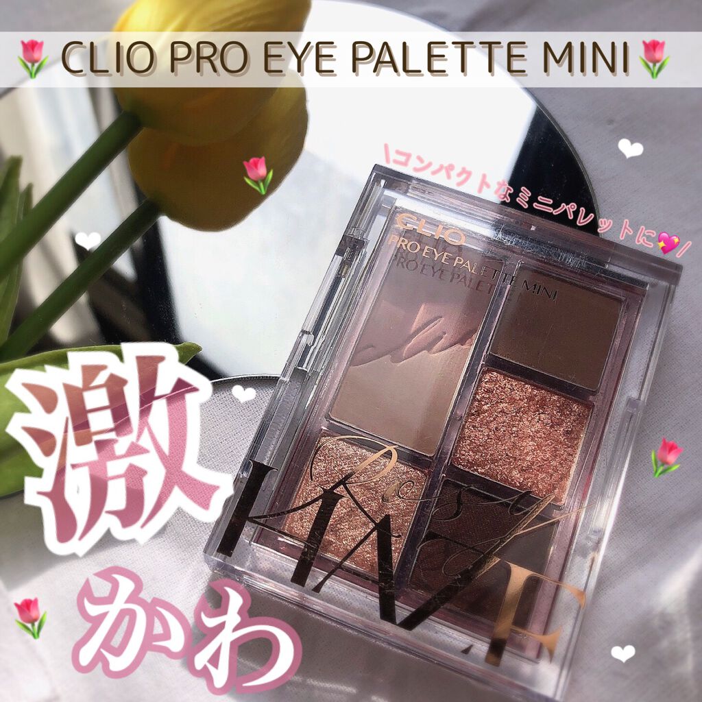 プロ アイパレット ミニ/CLIO/アイシャドウパレットを使ったクチコミ（2枚目）