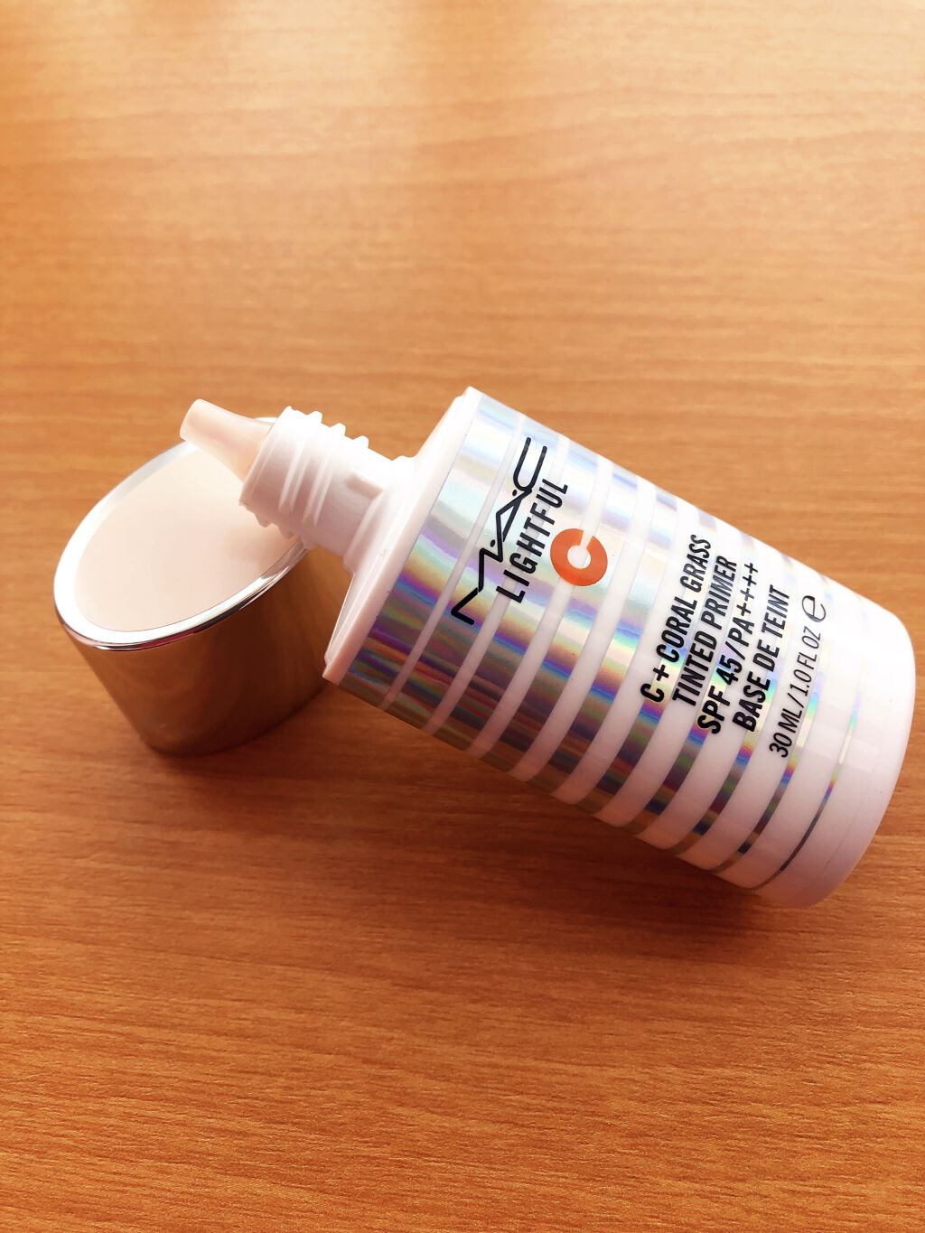 ライトフル Ｃ＋ティンティッド プライマーSPF45(PA++++)/M・A・C/化粧下地を使ったクチコミ（2枚目）