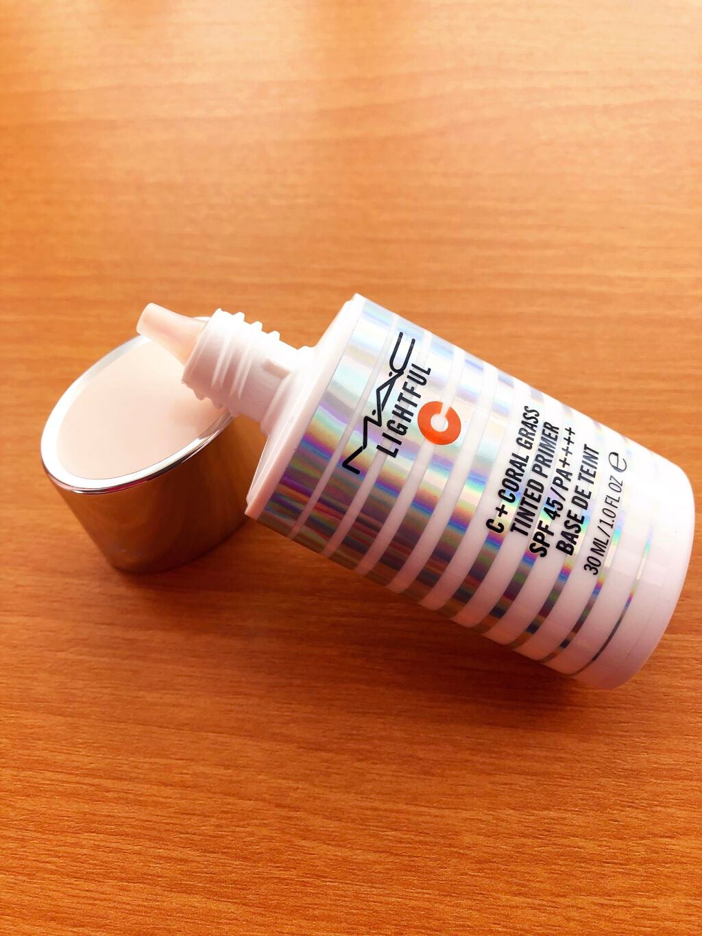 ライトフル C+ティンティッド プライマーSPF45(PA++++)/M・A・C/化粧下地を使ったクチコミ(2枚目)