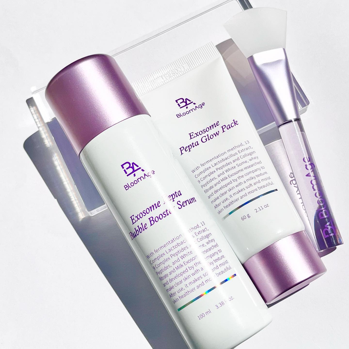 エクソソーム ペプチド グロウ パック/BloomAge/美容液を使ったクチコミ（1枚目）