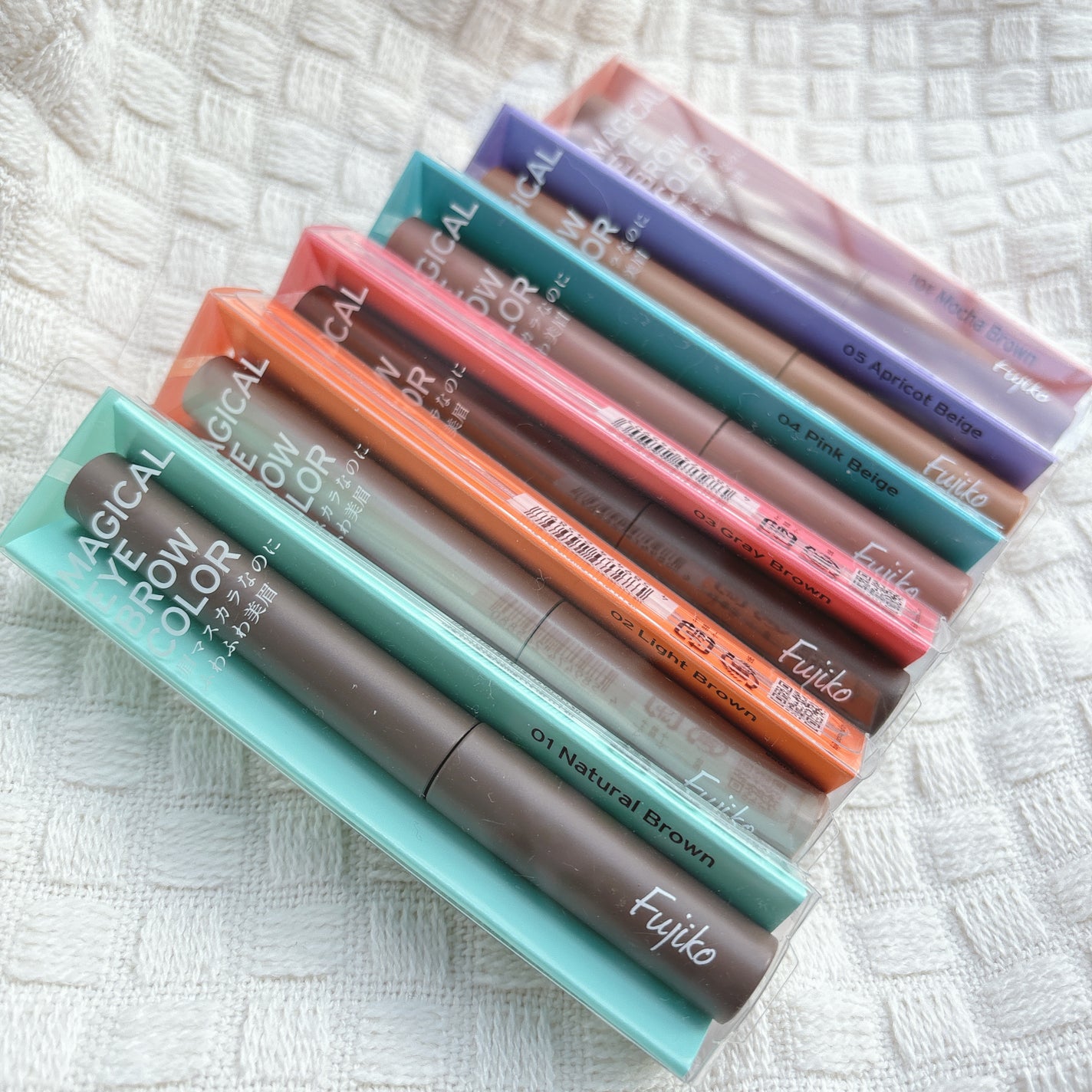 マジカルアイブロウカラー/Fujiko/眉マスカラを使ったクチコミ(2枚目)