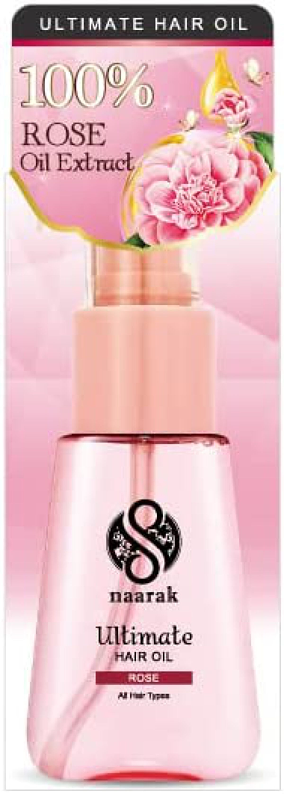 アルティメイト ヘアオイル ローズ naarak